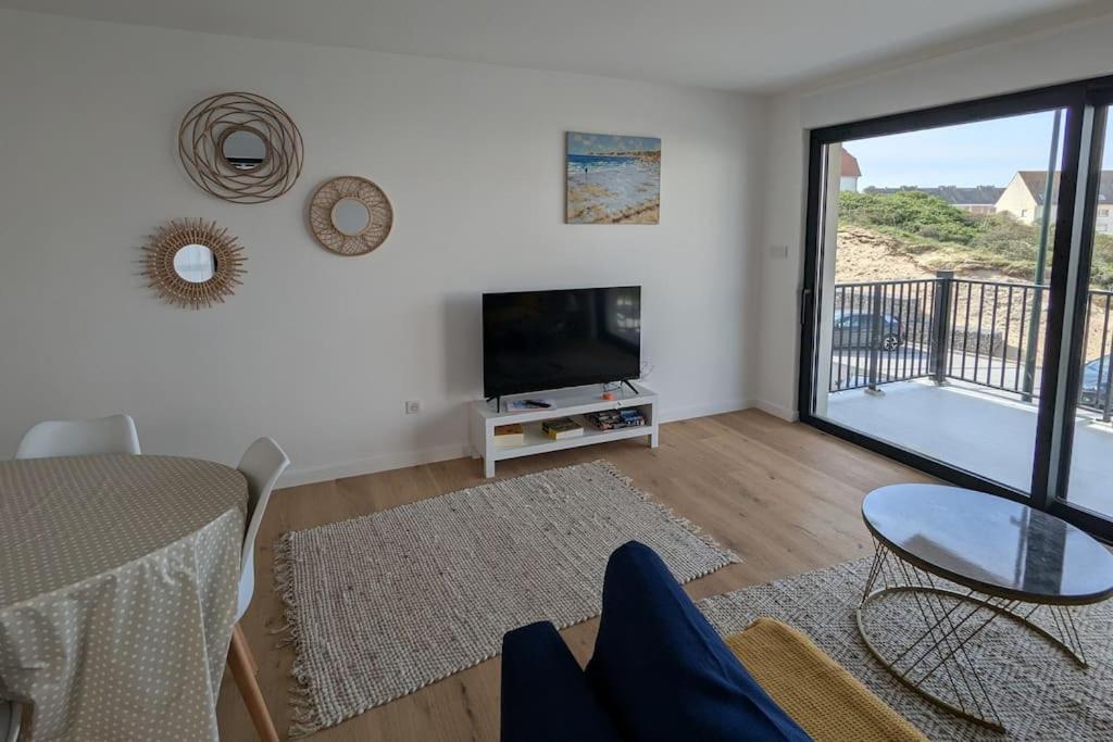 Evasion Plage - Appartement Lumineux Plein Centre Et 150M Plage Neufchâtel-Hardelot エクステリア 写真