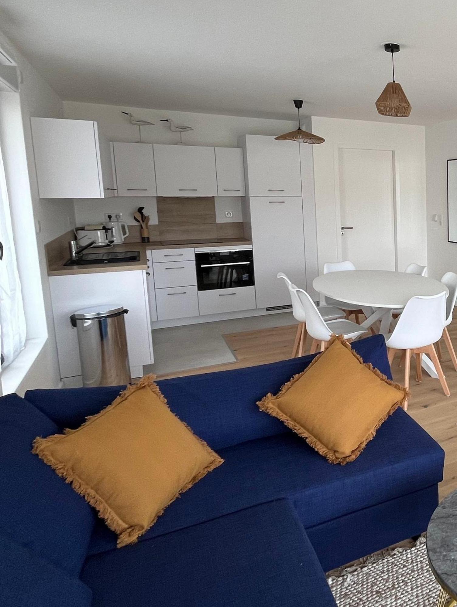 Evasion Plage - Appartement Lumineux Plein Centre Et 150M Plage Neufchâtel-Hardelot エクステリア 写真